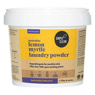 Simply Clean Laundry Powder Lemon Myrtle 1.75kg